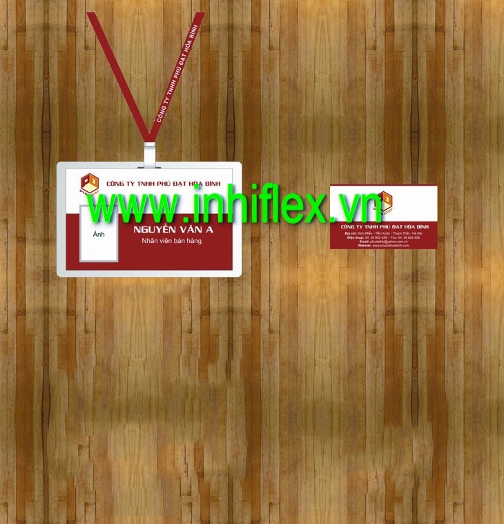 In thẻ nhân viên chuyên nghiệp với mẫu mã đa dạng 2 the nhua nhan vien 1